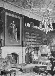 De bibliotheek door Charles Latham