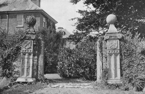 De oude ingang