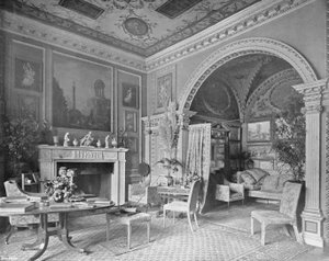 De geschilderde of Italiaanse kamer door Charles Latham