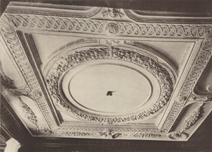 Thorpe Hall, Peterborough, Plafond van de Eetkamer