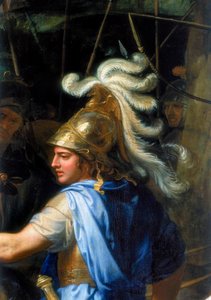 Alexander de Grote Alexander en Porus, (detail), 1673