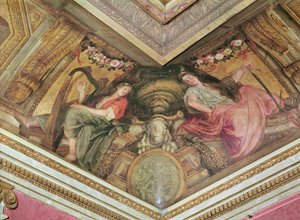 Plafond van het Hôtel de l