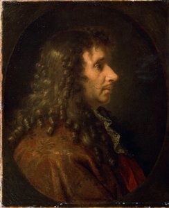 Molière (Profielportret van Jean-Baptiste Poquelin (1622-1673). Schilderij, circa 1660.