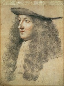 Portretkop van koning Lodewijk XIV, ca. 1663
