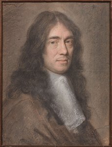 Portret van Charles Perrault door Charles Le Brun