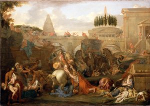 De kindermoord te Bethlehem door Charles Le Brun