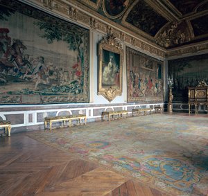De Salon De Mars in Versailles door Charles Le Brun