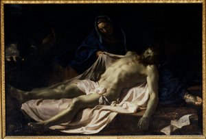 De dode Christus op de knieën van de Maagd Pieta
