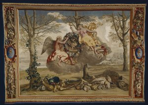 Winter, uit De Seizoenen door Charles Le Brun