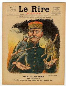 Omslag van "Le Lire rouge", Satirisch in Kleur door Charles Leandre