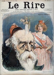Eugene Henri Brisson (1835-1912), Franse advocaat, journalist en politicus - Marianne tilt een rode muts van Bresson