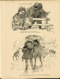 Illustratie door Charles Leandre (1862-1934) in Le Rire