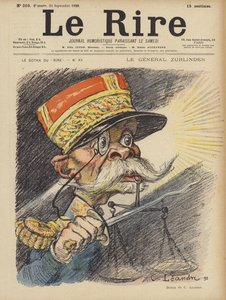 Illustratie voor Le Rire door Charles Leandre