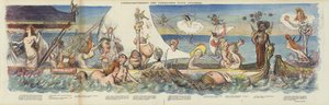 Illustratie voor Le Rire door Charles Leandre