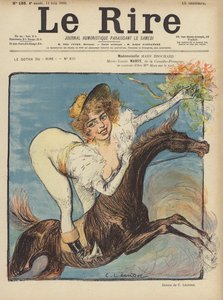 Illustratie voor Le Rire door Charles Leandre
