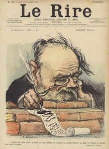 Illustratie voor Le Rire door Charles Leandre