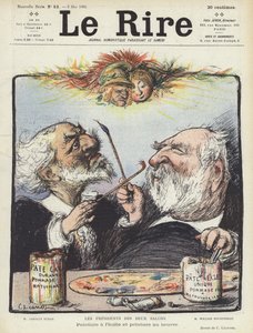 Illustratie voor Le Rire door Charles Leandre