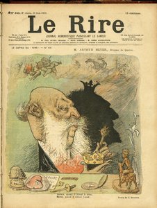 Illustratie van Charles Leandre (1862-1934) voor de Omslag van Le Rire, Nr. 240