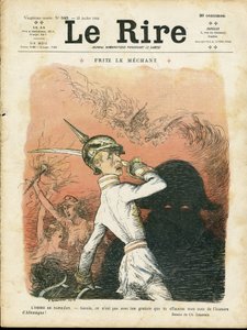 Illustratie van Charles Leandre (1862-1934) voor de Omslag van Le Rire door Charles Leandre