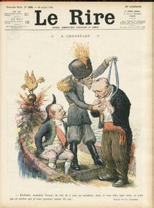 Illustratie van Charles Leandre (1862-1934) voor de omslag van Le Lire, 25/07/14 - 