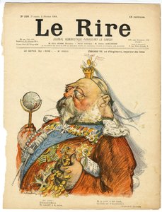 Illustratie van Charles Leandre (1862-1934) voor de omslag van Le Rire door Charles Leandre