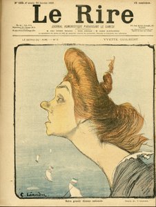 Illustratie van Charles Leandre (1862-1934) voor de omslag van Le Rire