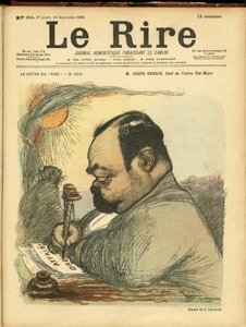 Illustratie van Charles Leandre voor de omslag van Le Rire