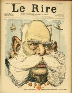 Illustratie van Charles Leandre (1862-1934) voor de omslag van Le Rire
