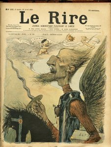 Illustratie van Charles Leandre (1862-1934) voor de omslag van Le Rire door Charles Leandre