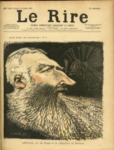 Illustratie van Charles Leandre (1862-1934) voor de Omslag van Le Rire door Charles Leandre
