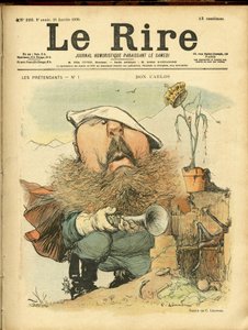 Illustratie van Charles Leandre (1862-1934) voor de Omslag van Le Rire door Charles Leandre