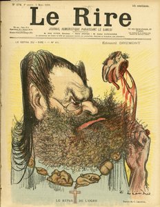 Illustratie van Charles Leandre (1862-1934) voor de omslag van Le Rire