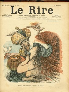 Illustratie van Charles Leandre (1862-1934) voor de omslag van Le Rire door Charles Leandre