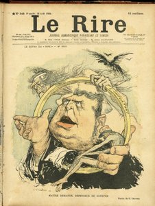 Illustratie van Charles Leandre (1862-1934) voor de omslag van Le Rire door Charles Leandre