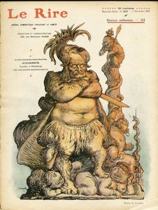 Illustratie van Charles Leandre (1862-1934) voor de Omslag van Le Rire, 07/12/07 - Augagneur Victor (1855-1931) - Statuficatie door Charles Leandre