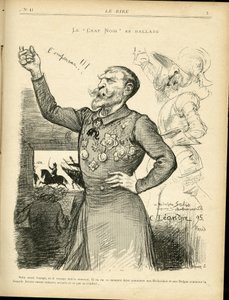Illustratie van Charles Leandre (1862-1934) in Le Rire door Charles Leandre