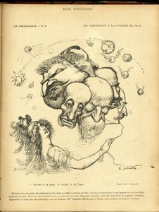 Illustratie van Charles Leandre (1862-1934) in Le Rire