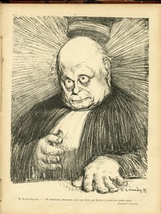 Illustratie van Charles Leandre in Le Rire door Charles Leandre