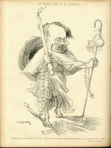 Illustratie van Charles Léandre (1862-1934) in Le Rire door Charles Leandre