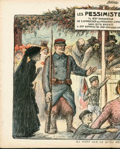 La Baionnette, Satirisch in Kleuren
