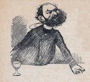 Leon Bourgeois (1851-1925) Franse staatsman - gravure in 