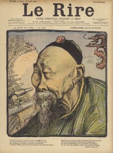 Li Hung Chang, Illustratie voor Le Rire door Charles Leandre