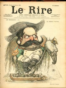 Het Gelach, satirisch in kleuren door Charles Leandre