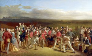De golfers door Charles Lees