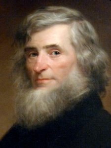 Portret van Asher Brown Durand door Charles Loring Elliott