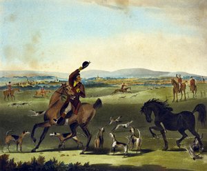 Een controle, uit The Pytchley Hunt, gegraveerd door F. Jukes (1845-1879)