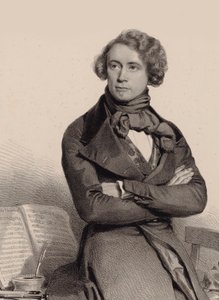 Portret van de cellist en componist Adrien-François Servais 1807-1866 door Charles Louis Baugniet