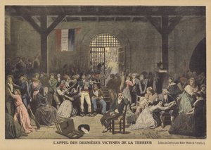 Het Oproepen van de Laatste Slachtoffers van de Terreur in de Gevangenis van Saint-Lazare