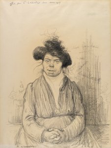 Boerin door Charles Lucien Leandre