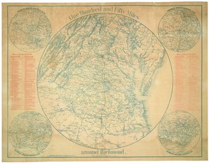 Honderdvijftig mijl rond Richmond door Charles Magnus